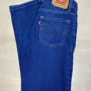 Levis 511 Jeans Boys 14 Performance Slim Blue Denim 26"x27" Dark Wash